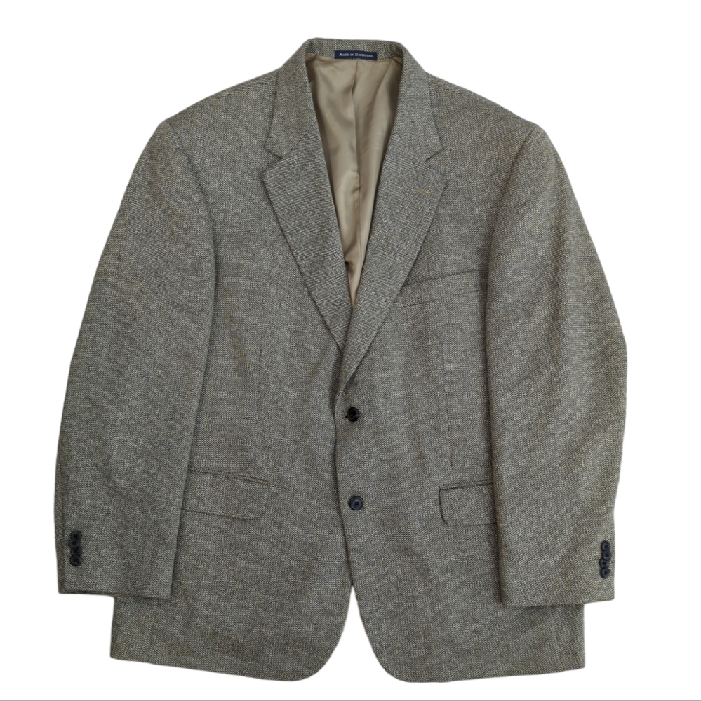 Lands'  End Blazer, silk & wool, sports coat suit jacket, 44R